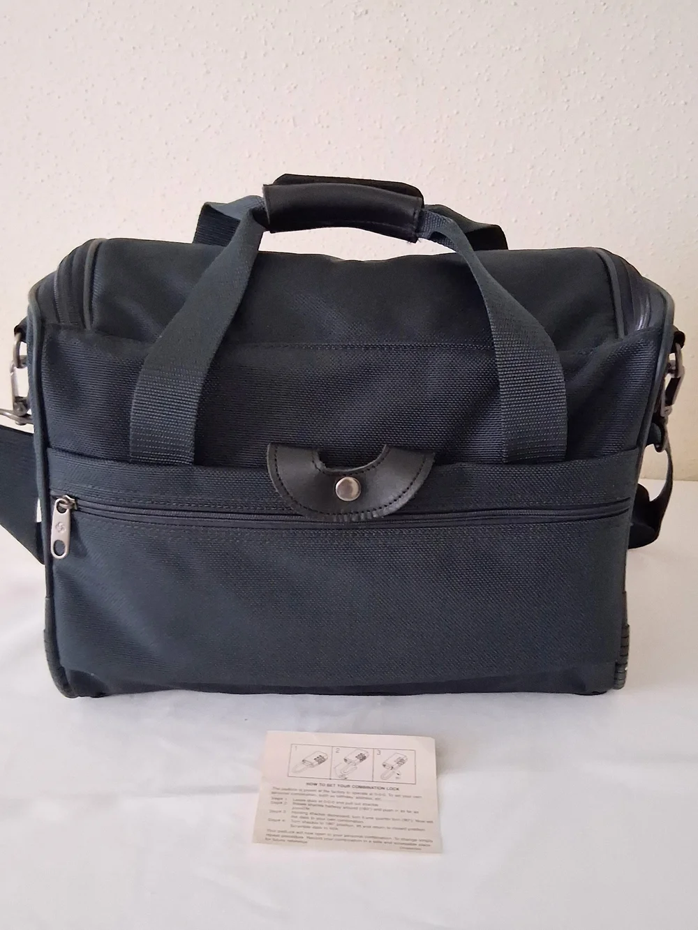 Samsonite Green Men's Travel Messenger Bag